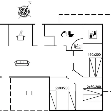 Casa de Férias Hellin - 300m From The Sea By Interhome